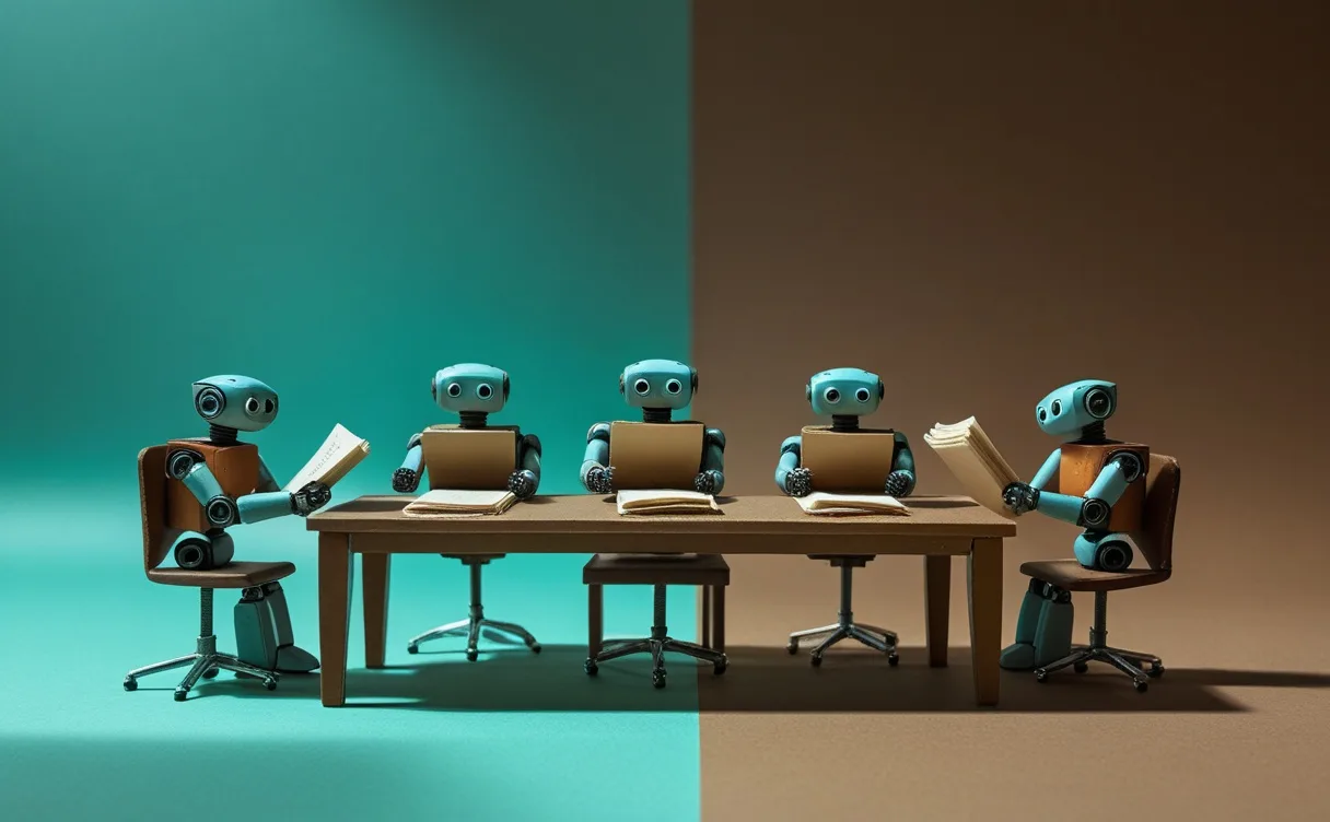 Miniatuur diorama-illustratie bij artikel 'AI-agents lezen jouw schadedossier: wat verandert er voor jou?'