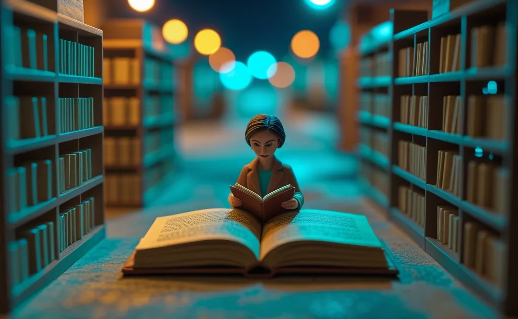 Miniatuur diorama-illustratie bij artikel 'AI-hallucinaties sluipen wetenschappelijke literatuur binnen — en blijven daar'