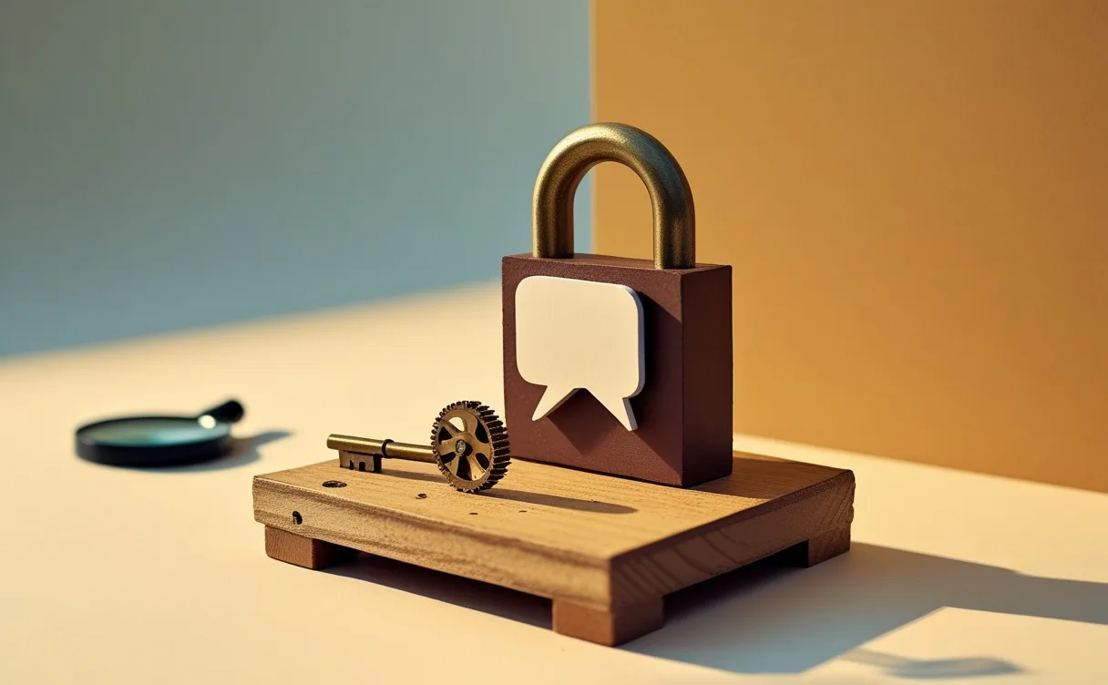 Miniatuur diorama-illustratie bij artikel 'AI-worm hackte WeChat-accounts binnen seconden'