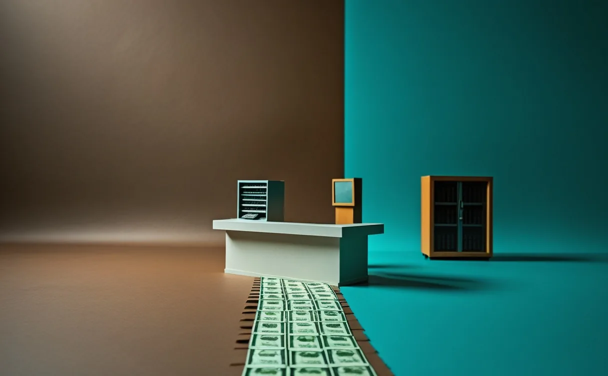 Miniatuur diorama-illustratie bij artikel 'Anthropic zet 15 miljard aan kredietruimte klaar vóór de beurs'