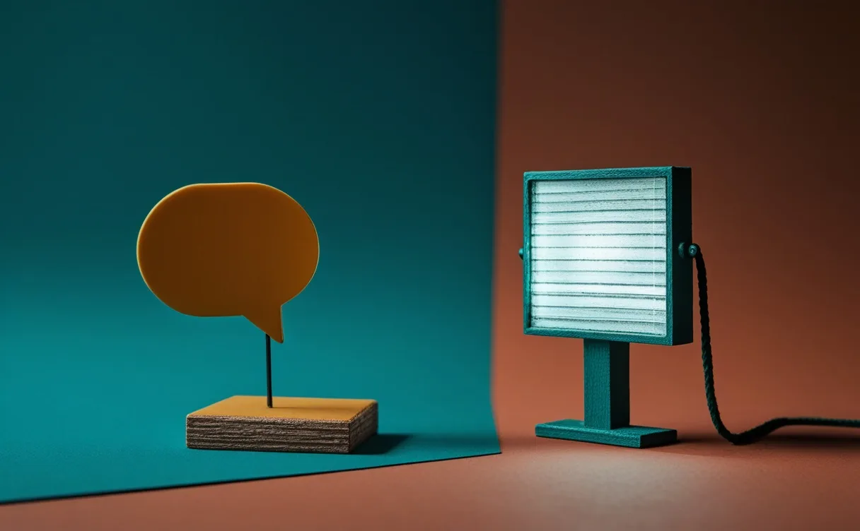 Miniatuur diorama-illustratie bij artikel 'Advertenties in ChatGPT komen naar Nederland — en uitzetten helpt maar half'