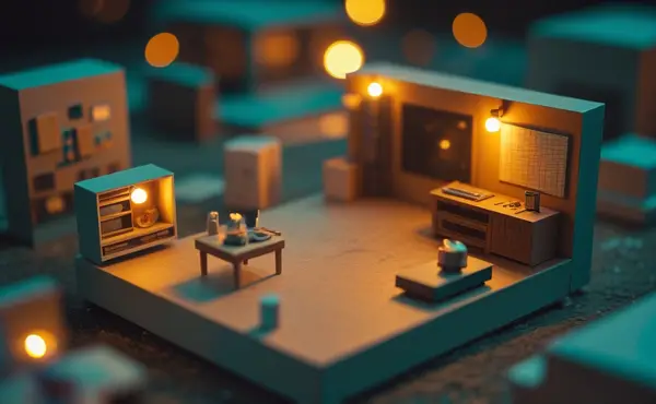 Miniatuur diorama-illustratie bij artikel 'Claude Code heeft nu een desktopversie — dit zijn de verschillen'
