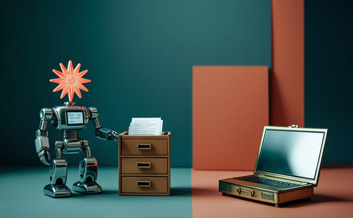 Miniatuur diorama-illustratie bij artikel 'Claude Cowork nu op web en mobiel: dit zijn de 3 belangrijkste veranderingen'