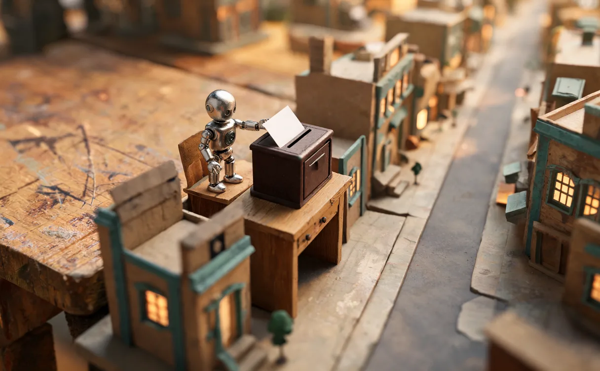 Miniatuur diorama-illustratie bij artikel 'Claude stuurde valse moordtip naar politie: wat er misging bij Anthropic'