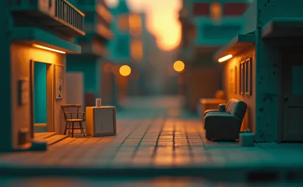 Miniatuur diorama-illustratie bij artikel 'Deepfakes in 2026: zo herken je een nep-video'
