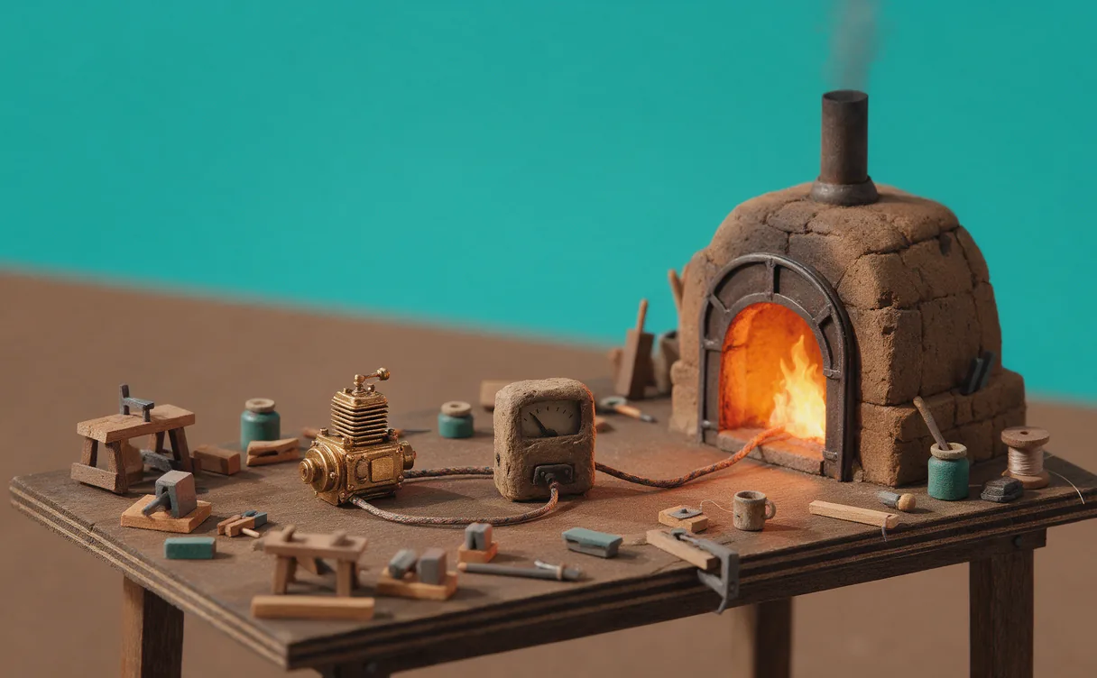 Miniatuur diorama-illustratie bij artikel 'Euclyd uit Eindhoven haalt ruim 200 miljoen op voor zuinigere AI-chips'