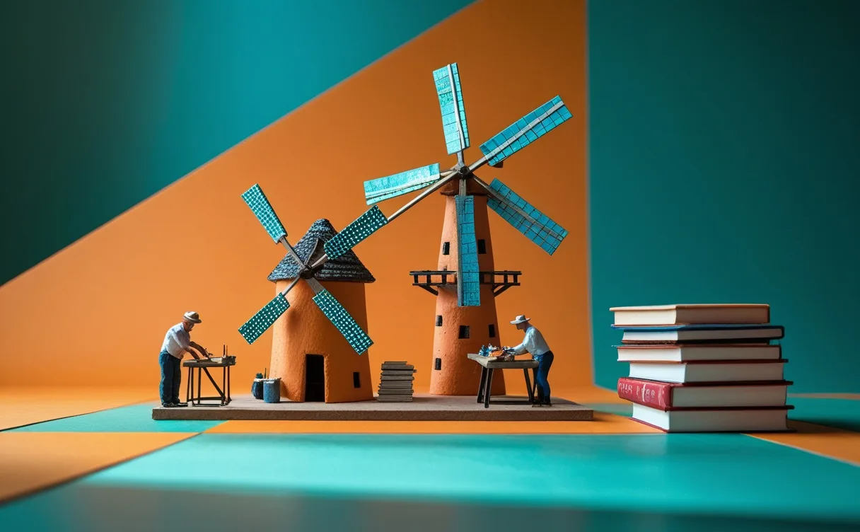Miniatuur diorama-illustratie bij artikel 'Wat is GPT-NL? Nederlands taalmodel klaar voor bredere uitrol'