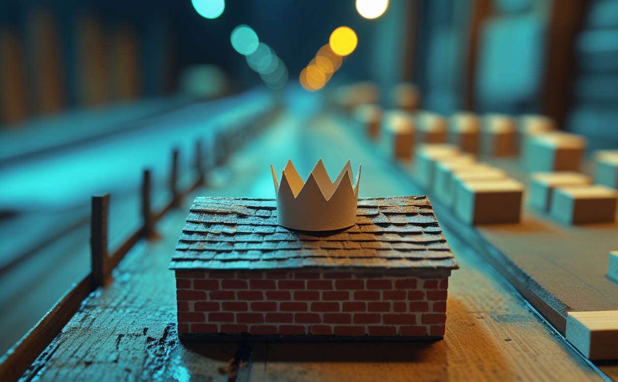 Miniatuur diorama-illustratie bij artikel 'Is Groningen de AI-hoofdstad van Europa? Nog niet, en dit staat er wel'