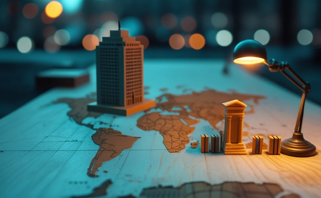 Miniatuur diorama-illustratie bij artikel 'Kabinet presenteert internationale AI-strategie: minder afhankelijk van OpenAI en Google'