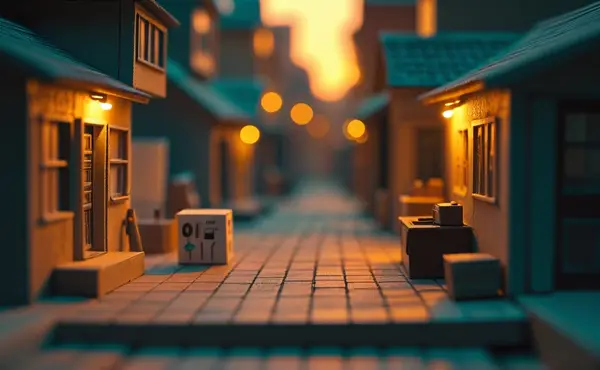 Miniatuur diorama-illustratie bij artikel 'Kunstmatige intelligentie: wat AI wel en niet is'