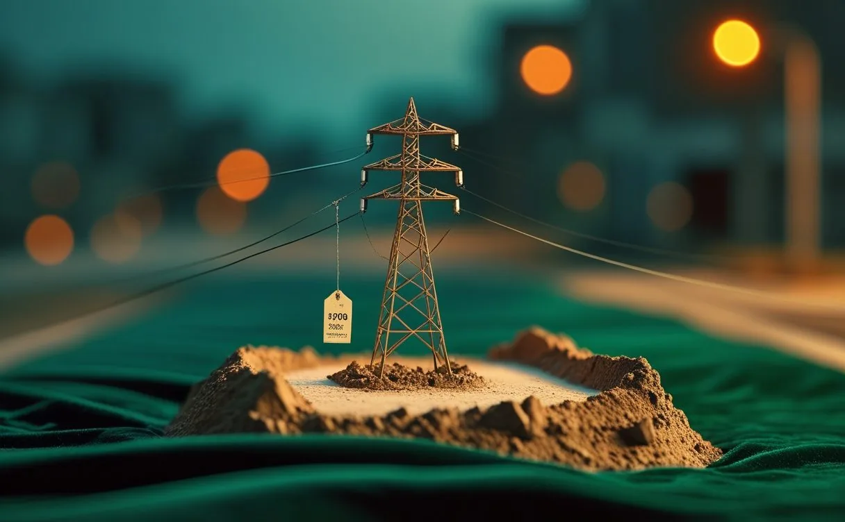 Miniatuur diorama-illustratie bij artikel 'Augustus 2026: reclame in ChatGPT en de rekening van rekentijd'