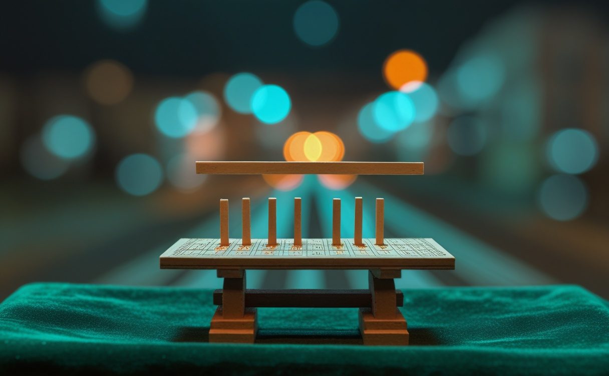 Miniatuur diorama-illustratie bij artikel 'De aanloop: wat we schreven vóór het AI-nieuws losbarstte'
