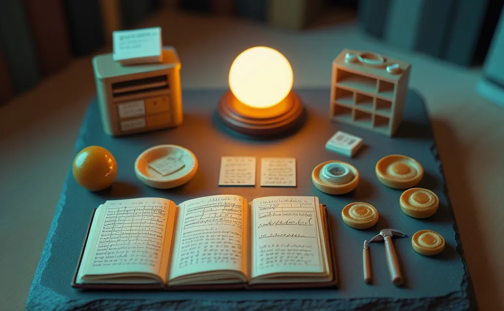 Miniatuur diorama-illustratie bij artikel 'Mijn reis met AI: van speeltje tot tweede laag over alles wat ik bouw'