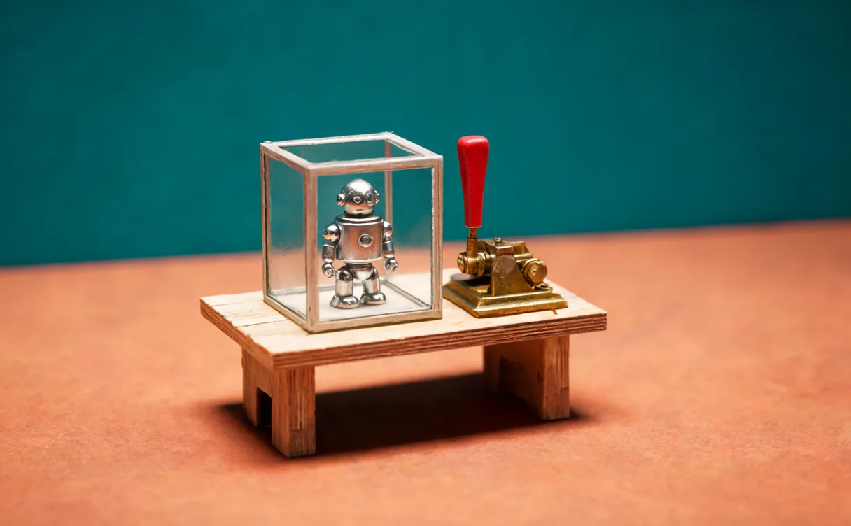 Miniatuur diorama-illustratie bij artikel 'Nadella: ga ervan uit dat elk AI-model al gehackt is'