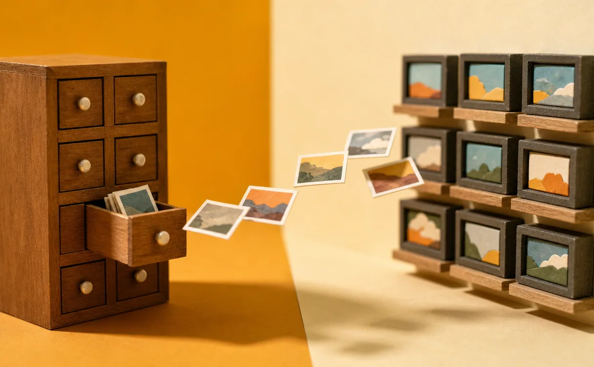 Miniatuur diorama-illustratie bij artikel 'OpenAI-agenten lekten 53 afbeeldingen van ChatGPT-gebruikers'