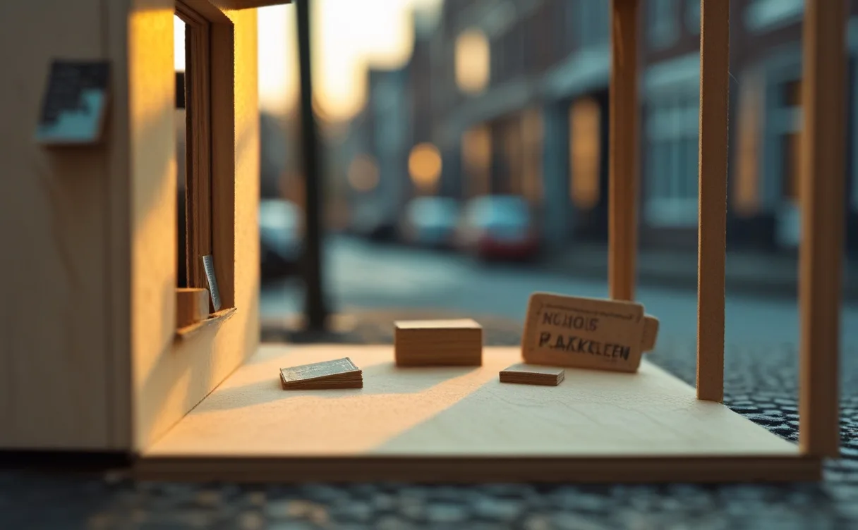 Miniatuur diorama-illustratie bij artikel 'Mag je persoonsgegevens in ChatGPT plakken? Wat de privacywaakhond zegt'