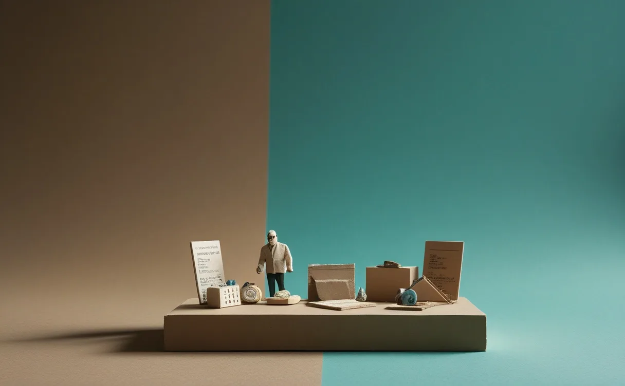 Miniatuur diorama-illustratie bij artikel 'Waarom je AI-zoekbot het verkeerde antwoord geeft — en hoe het werkt'