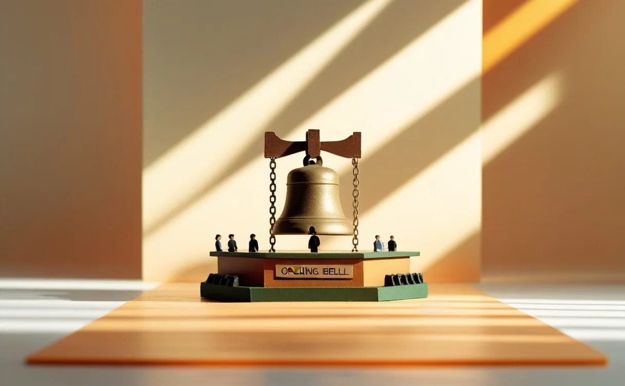 Miniatuur diorama-illustratie bij artikel 'Wanneer gaat OpenAI naar de beurs? Niet in 2026, zegt Altman'