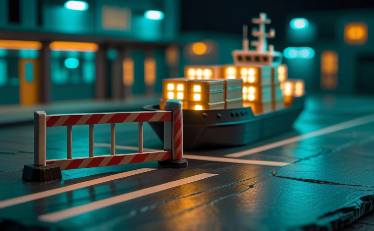 Miniatuur diorama-illustratie bij artikel 'Kabinet kan AI-overnames straks blokkeren: zo werkt de Wet vifo'
